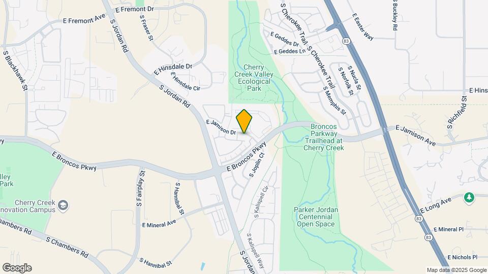 15700 E Jamison Dr Map and Location Details