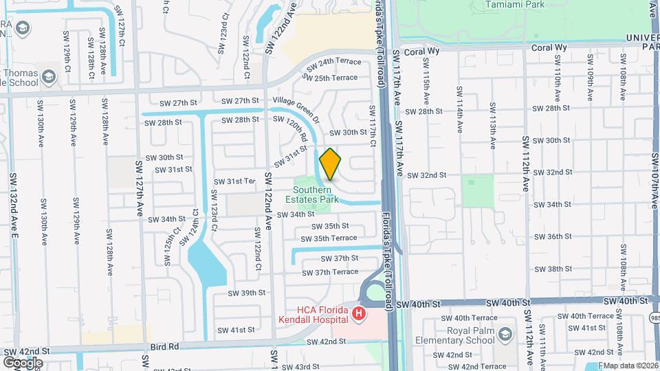 3232 Village Green Dr Map and Location Details