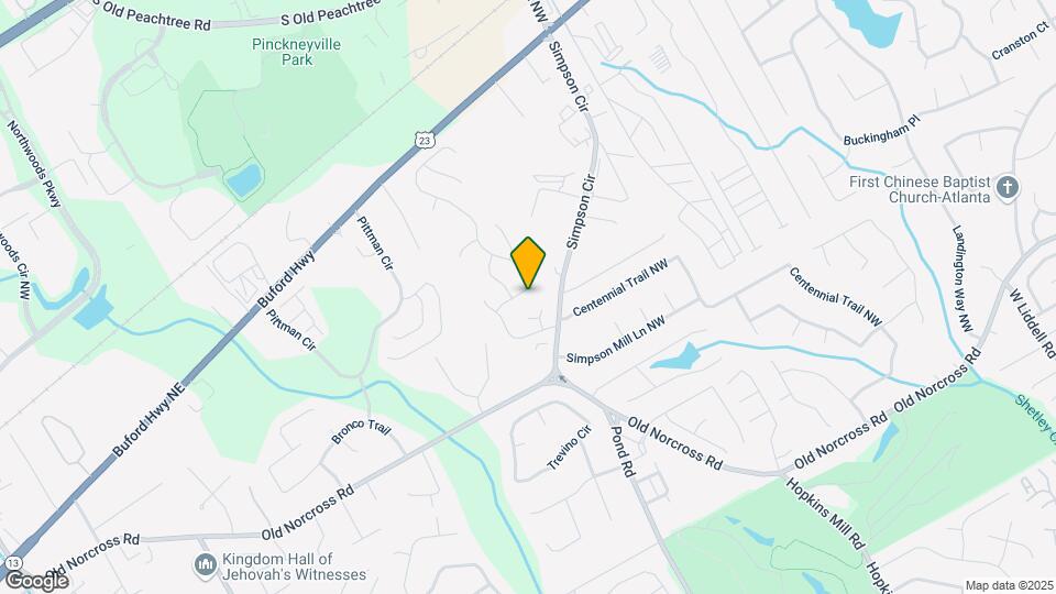 4740 Cambridge Park Ct NW Map and Location Details