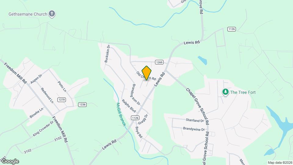 104 Mike Rd Map and Location Details