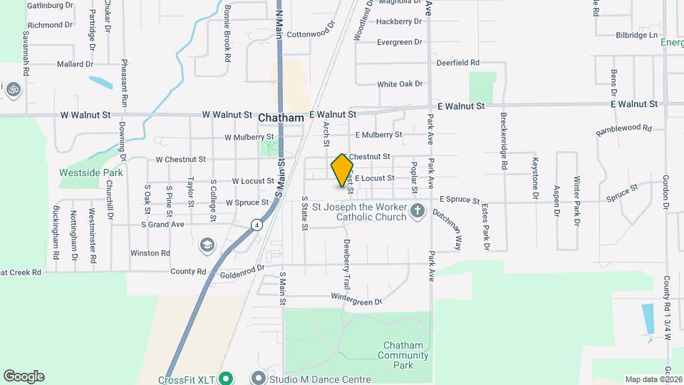 361 E Spruce St Mapa y Detalles de la Ubicación