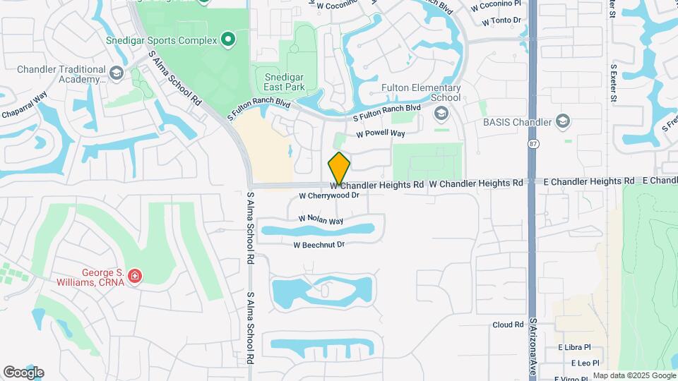 770 W Cherrywood Dr Map and Location Details