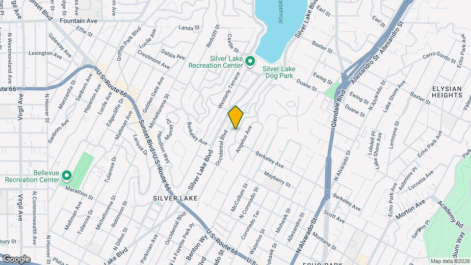 1621 Silverwood Terrace Map and Location Details