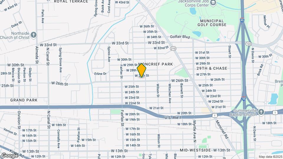 1625 26th St Mapa y Detalles de la Ubicación