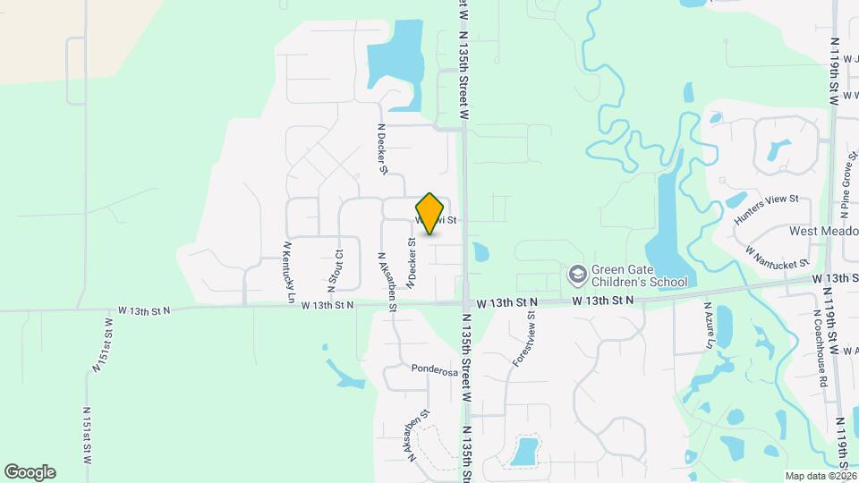 13640 Hunters View St Map and Location Details