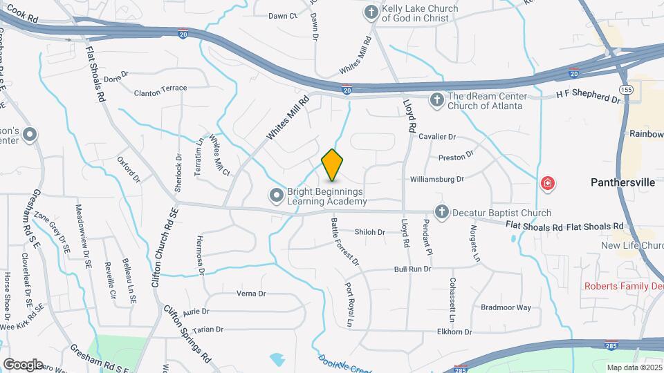 2421 Corner Shoals Dr Map and Location Details