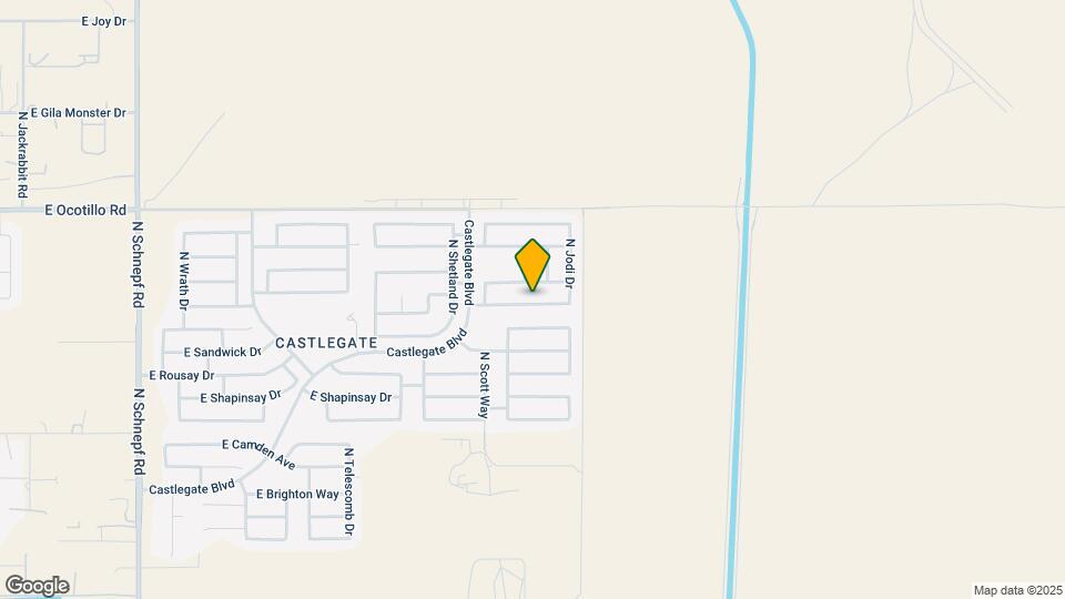 4854 E Meadow Mist Ln Map and Location Details