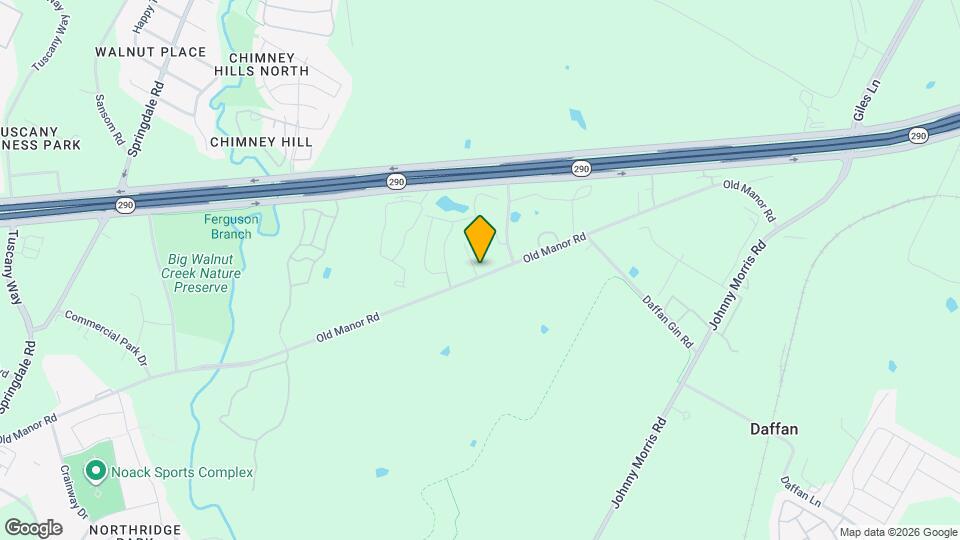 8601 Karling Dr Map and Location Details