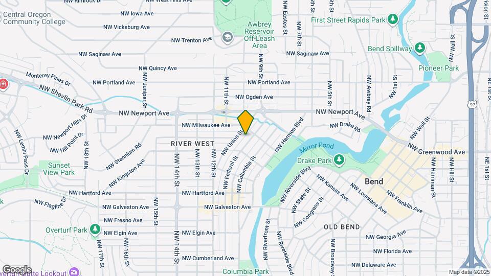 1161 NW Federal St Map and Location Details