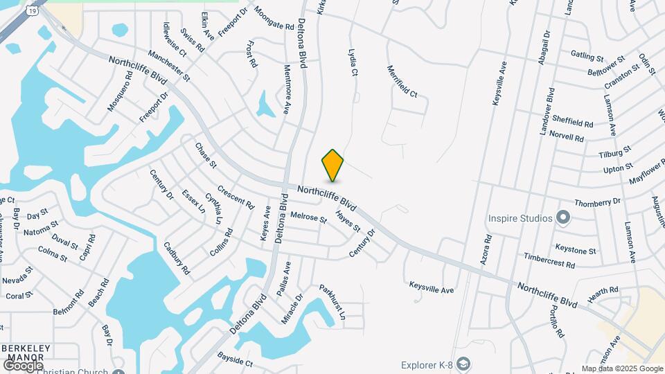 9529 Northcliffe Blvd Map and Location Details