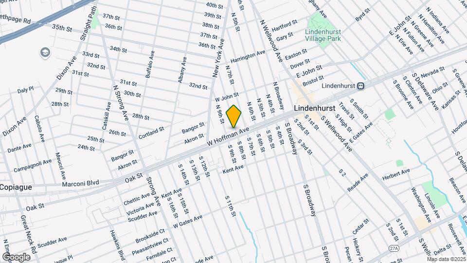 246 W Hoffman Ave-Unit -1-6 Map and Location Details