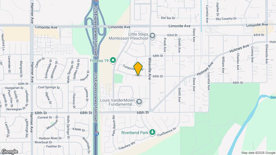 6565 Cordierite Ct Map and Location Details