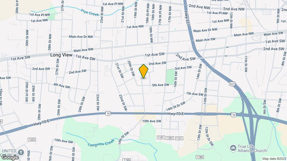 415 19th St SW Map and Location Details