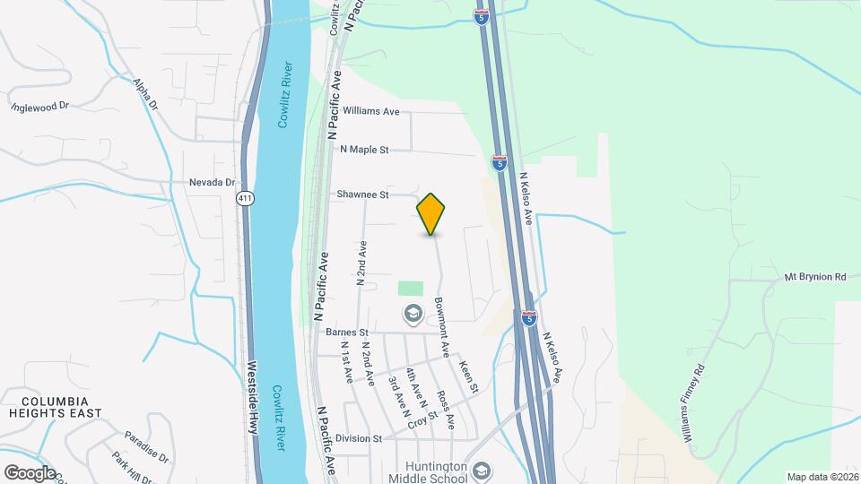 1639 Bowmont Ave, Unit 1641 Bowmont Ave Mapa y Detalles de la Ubicación