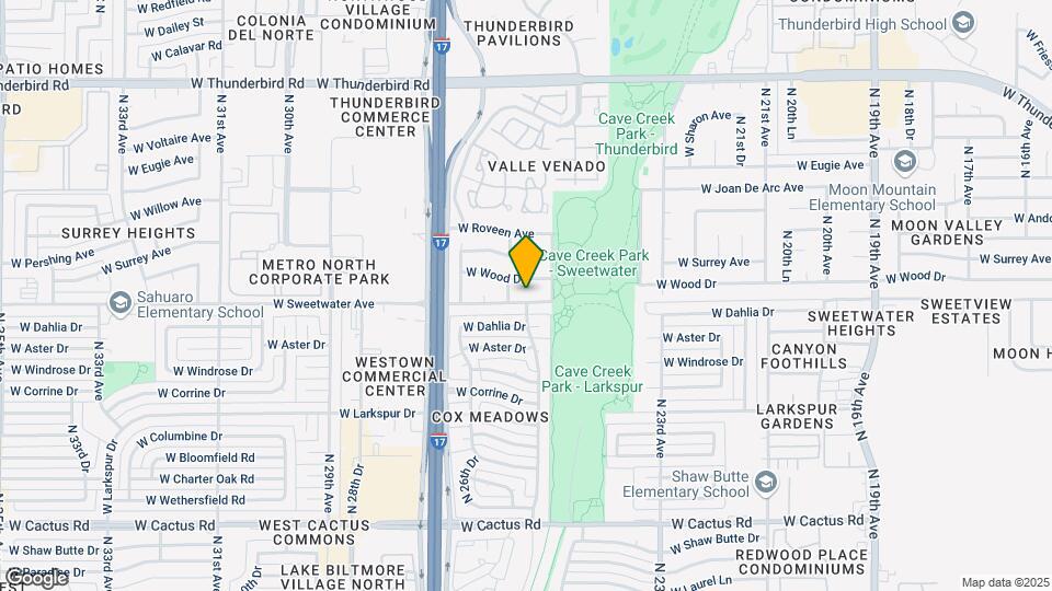 2520 W Sweetwater Ave Map and Location Details