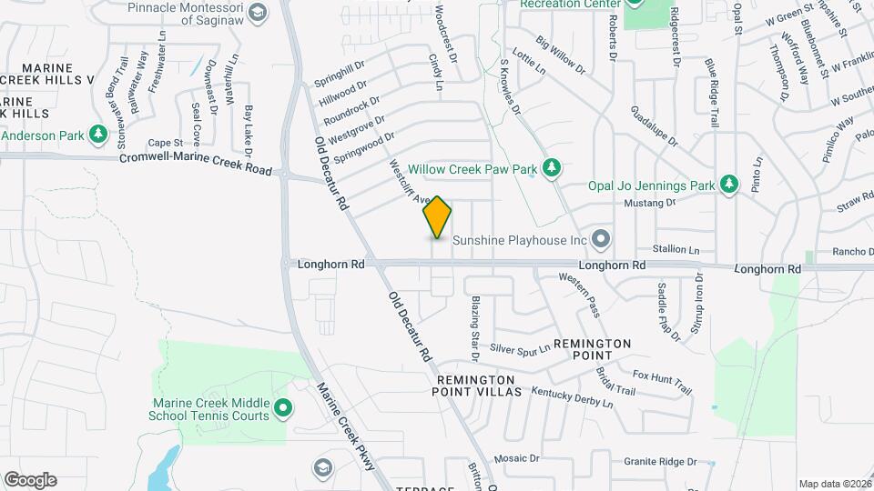 833 White Rock St Map and Location Details