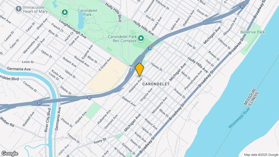 6915 Alabama Ave Map and Location Details