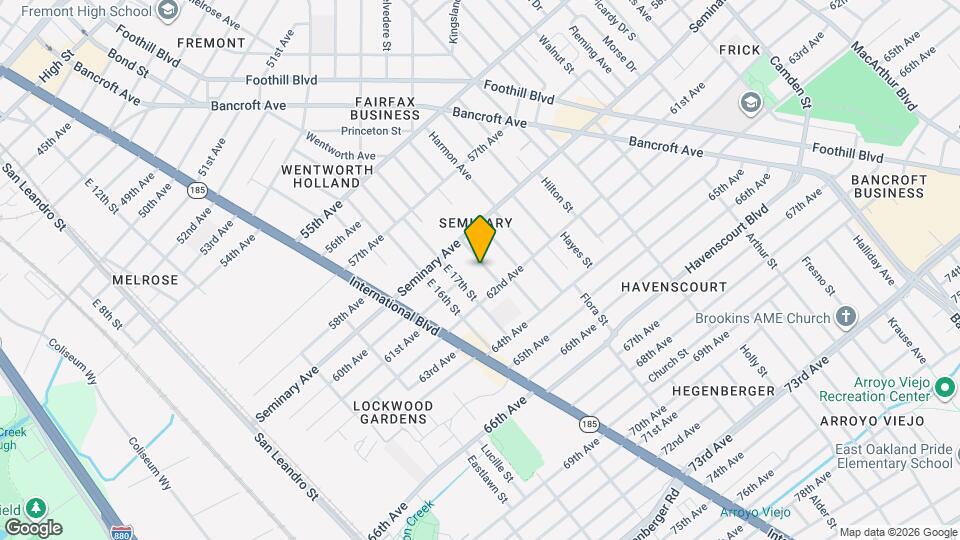 6105 Bromley Ave Map and Location Details