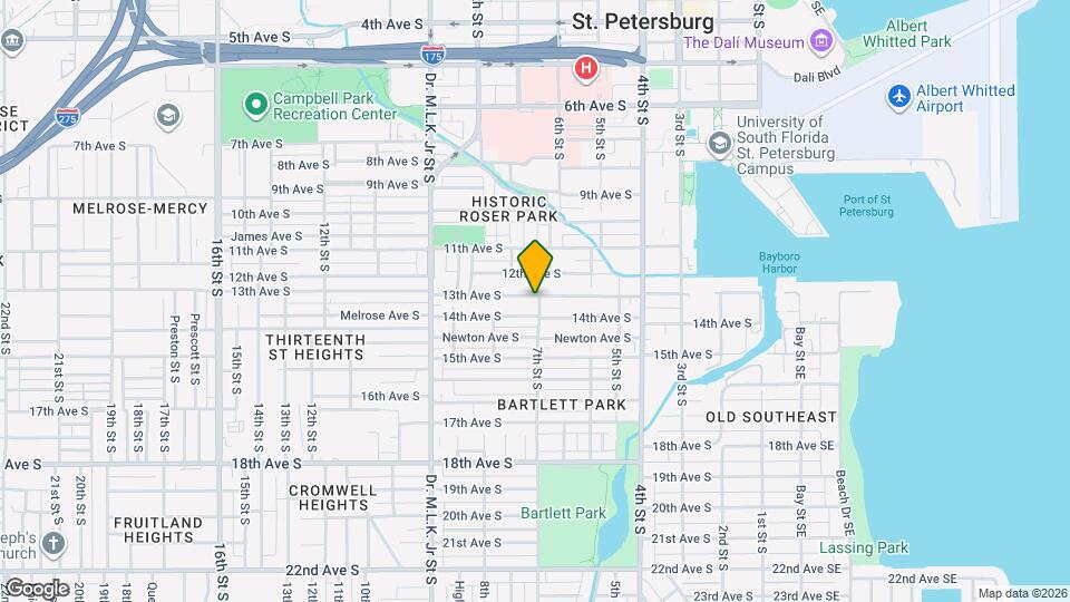 700 13th Ave S Map and Location Details