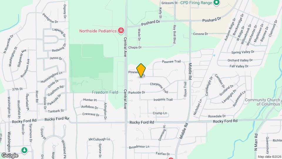 3731 Cheyenne Ct Map and Location Details