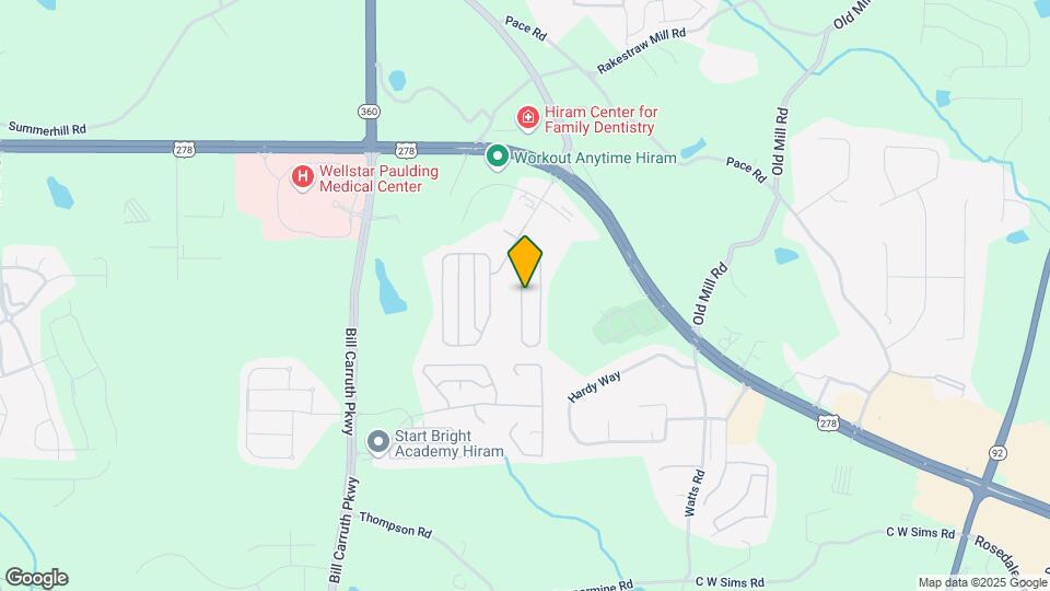 434 Highland Falls Dr Map and Location Details