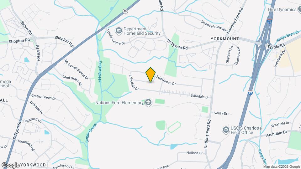 633 Dunbrook Ln Map and Location Details