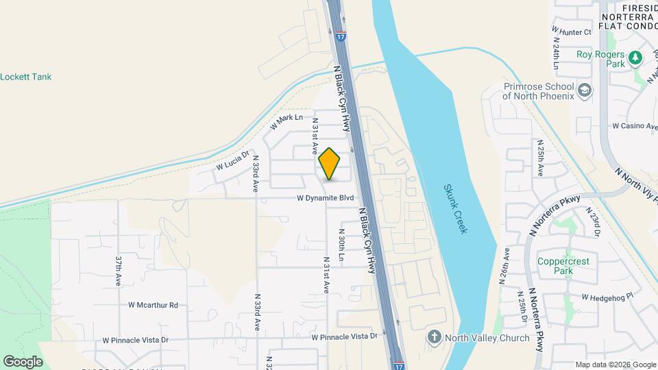 3045 W Silver Sage Ln Map and Location Details