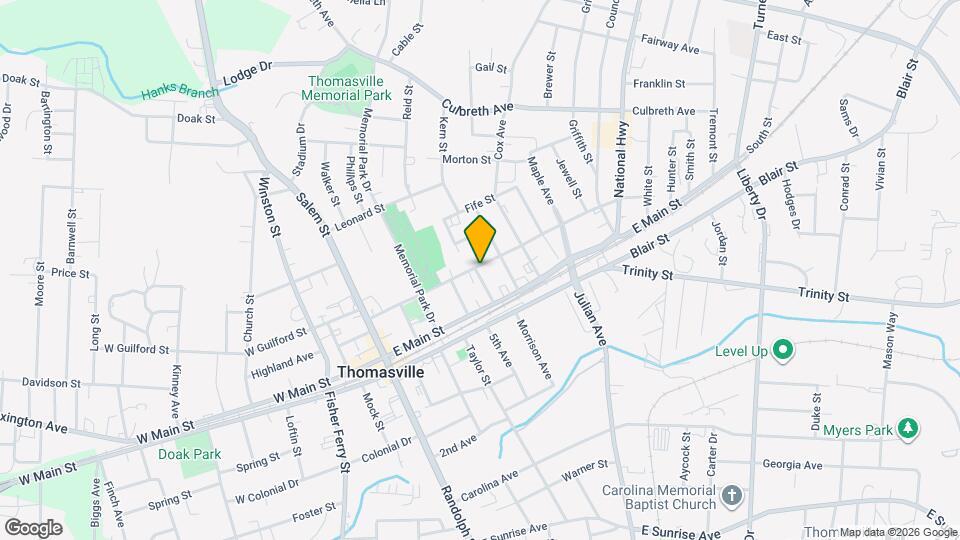 301 E Guilford St Mapa y Detalles de la Ubicación
