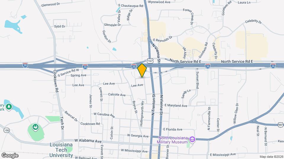 1005 Coushatta St Map and Location Details