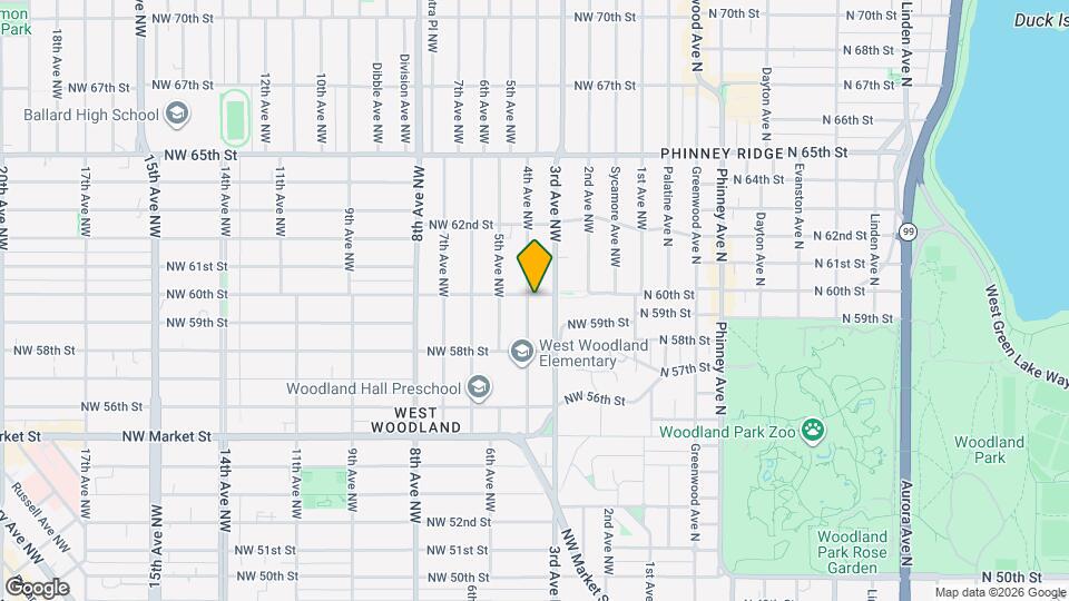 5844 4th Ave NW Map and Location Details