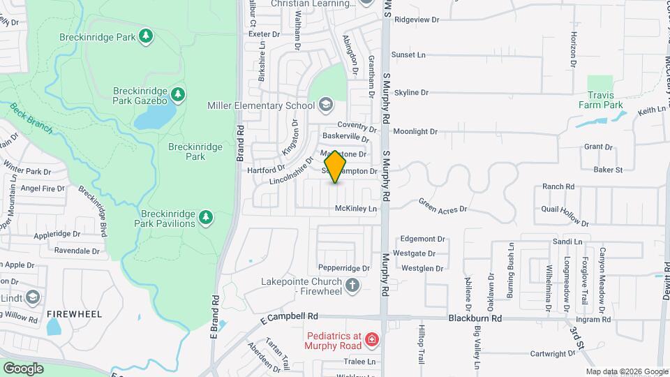 2810 Glenwick Ct Map and Location Details
