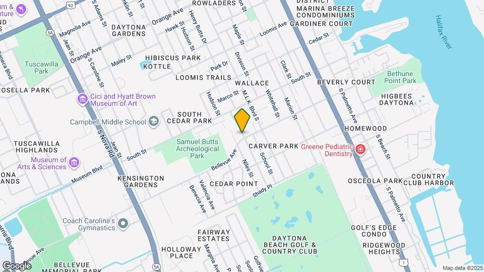 642 Bellevue Ave Map and Location Details