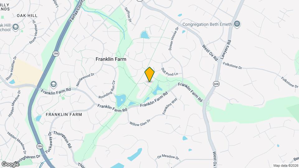 3125 Hannahs Pond Ln Map and Location Details