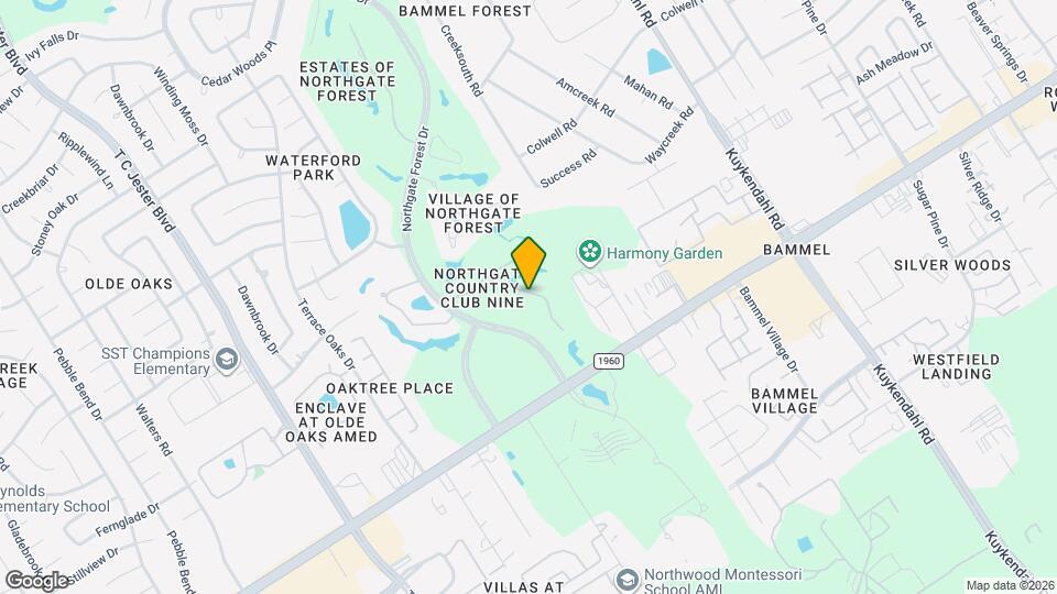 16011 Bridges Fairway Ln Map and Location Details