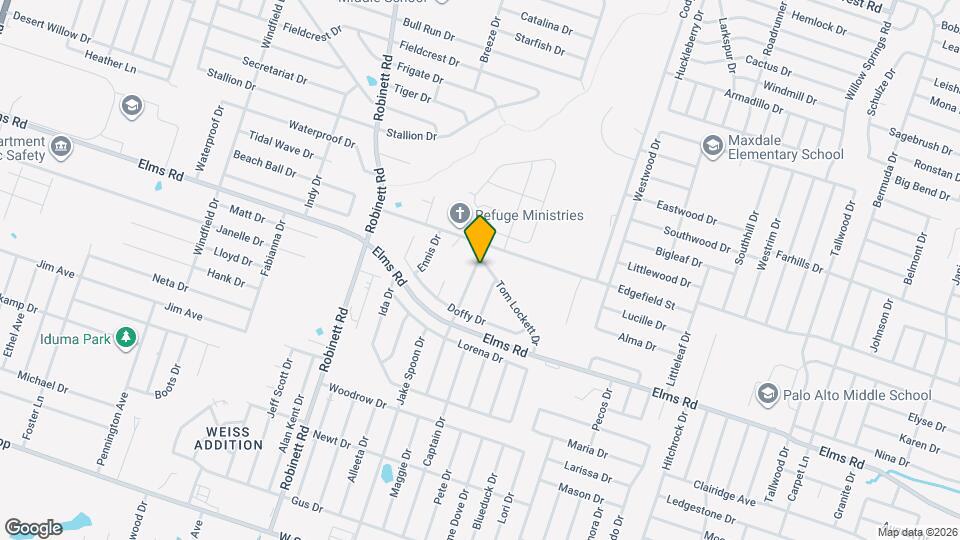 3508 John Haedge Dr Map and Location Details