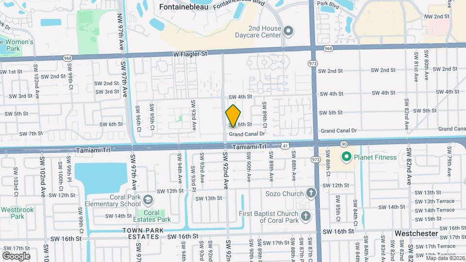 9137 Grand Canal Dr Map and Location Details