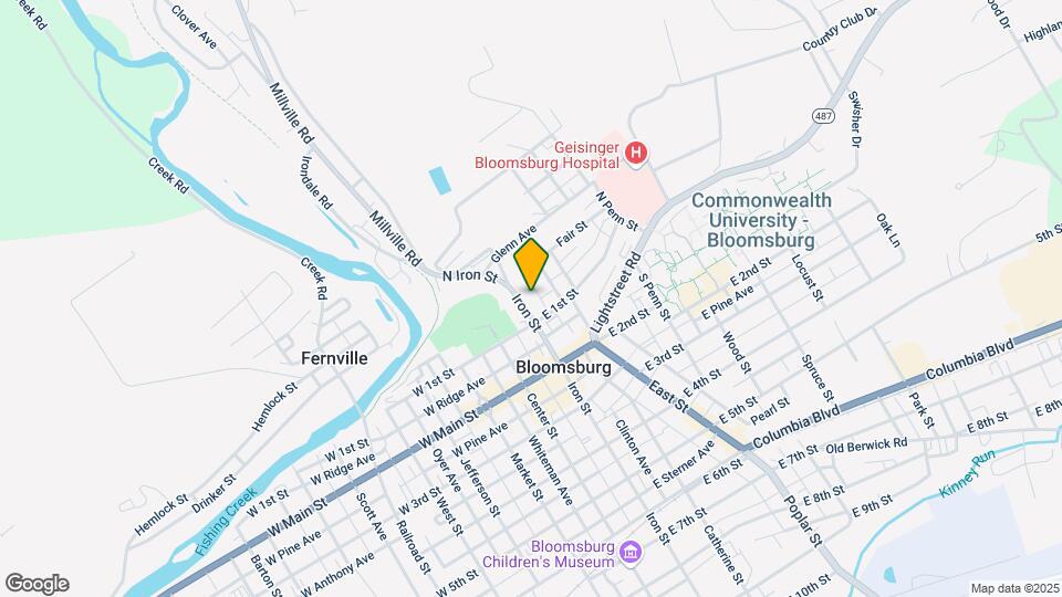 81 N Iron St Mapa y Detalles de la Ubicación