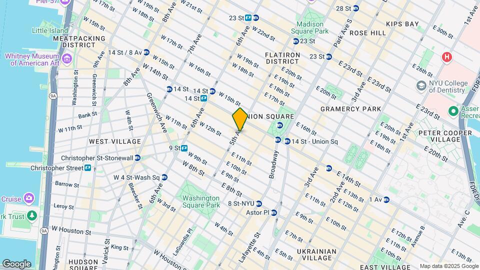 59 Fifth Ave Mapa y Detalles de la Ubicación
