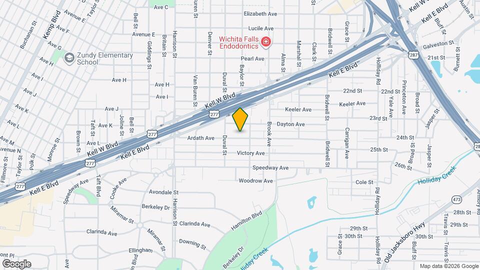 1808 Ardath Ave Map and Location Details