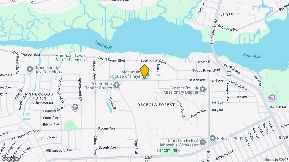 3636 Turton Ave Map and Location Details