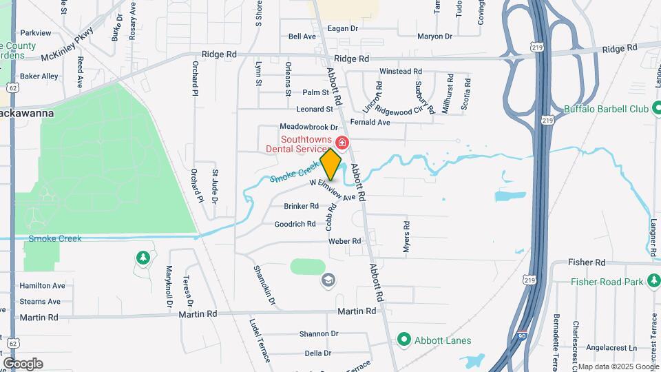 190 W Elmview Ave Mapa y Detalles de la Ubicación