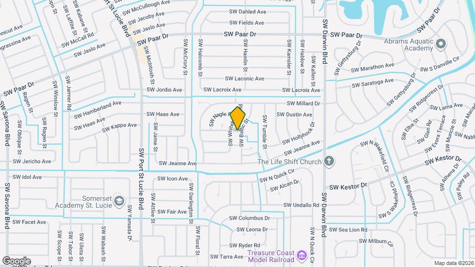 4202 SW Baltic St Map and Location Details