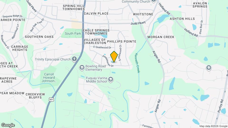 319 Joneshaven Dr Mapa y Detalles de la Ubicación