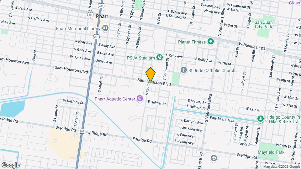 700 E Sam Houston Blvd Map and Location Details