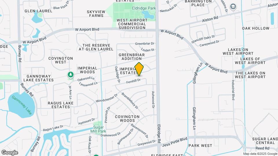 13542 Fernhill Dr Map and Location Details