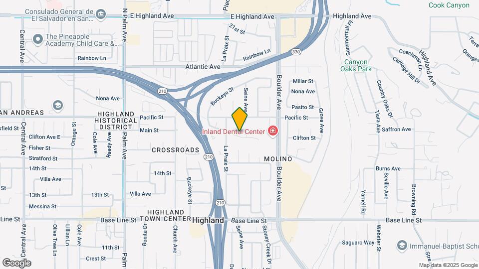 6965 Seine Ave Map and Location Details