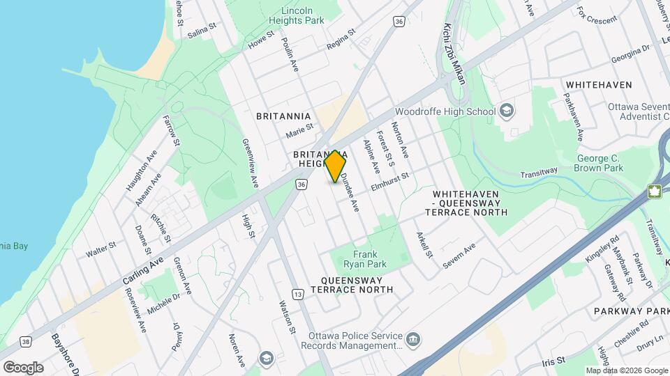 839 Maplewood Ave Map and Location Details