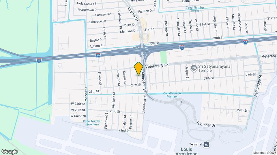 2726 Greenwood St Map and Location Details