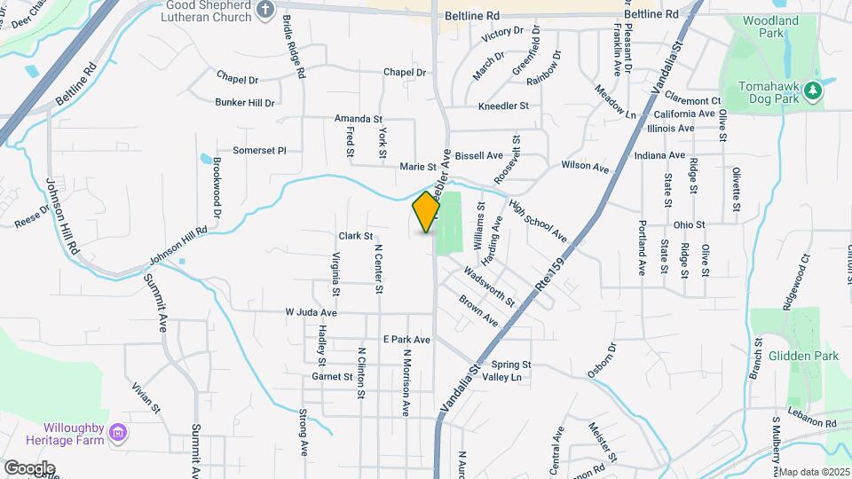 1005 N Keebler Ave Map and Location Details