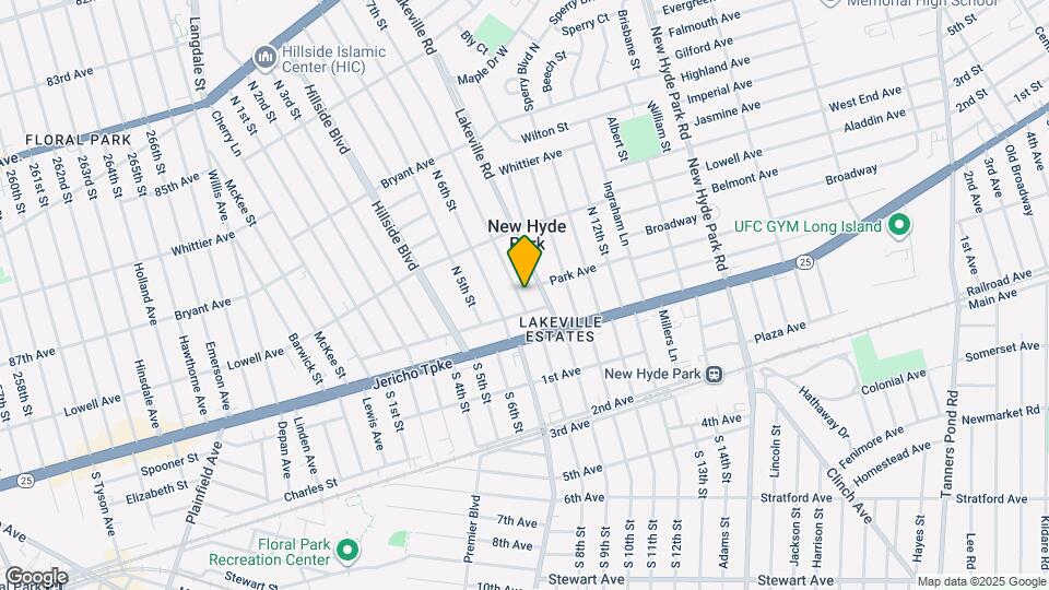 106 N 7th St Map and Location Details